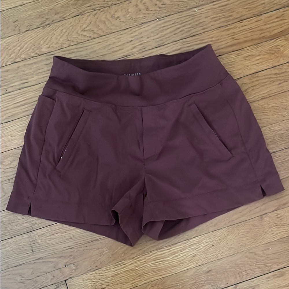 Women's Burgundy Shorts